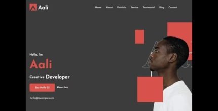 Aali - Personal Portfolio & Resume