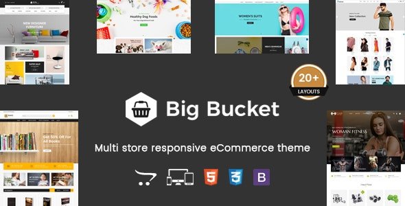 Big Bucket - Multipurpose Responsive OpenCart Theme Big Bucket - Multipurpose Responsive OpenCart Theme