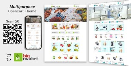 Bigmarket - Multipurpose Responsive Grocery Drugs Fashion Opencart 3.X Theme