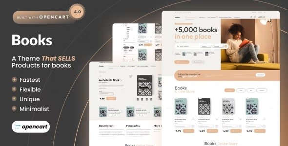 Books - Opencart 4 Bookstore Template Books - Opencart 4 Bookstore Template