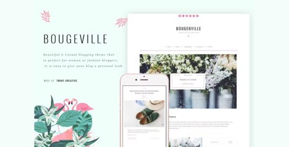 Bougenville - Beauty Tumblr Theme Bougenville - Beauty Tumblr Theme