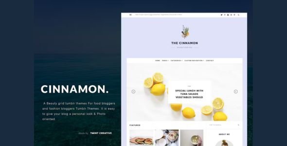Cinnamon Casual Grid Tumblr Theme Cinnamon Casual Grid Tumblr Theme