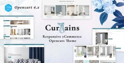 Curtains - Responsive OpenCart 4 Theme