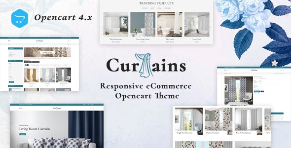 Curtains - Responsive OpenCart 4 Theme Curtains - Responsive OpenCart 4 Theme