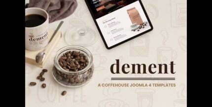Dement - A Coffehouse Joomla 4 Templates