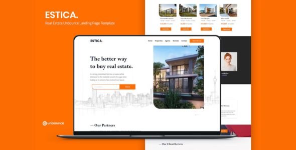 Estica — Real Estate Unbounce Landing Page Estica — Real Estate Unbounce Landing Page