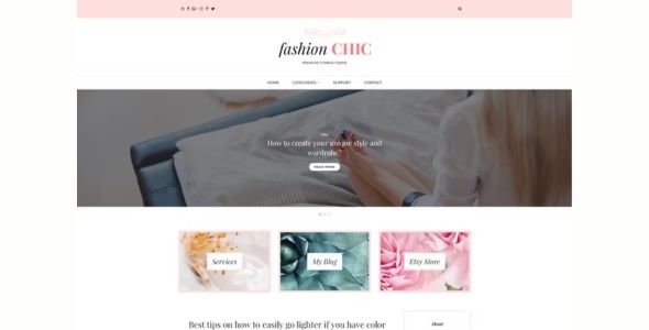 Fashion Chic Tumblr Theme Fashion Chic Tumblr Theme