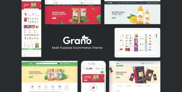 Grano - Organic & Food Responsive Prestashop Theme Grano - Organic & Food Responsive Prestashop Theme