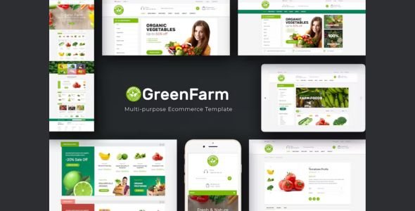 Greenfarm - Organic & Food Prestashop Theme Greenfarm - Organic & Food Prestashop Theme
