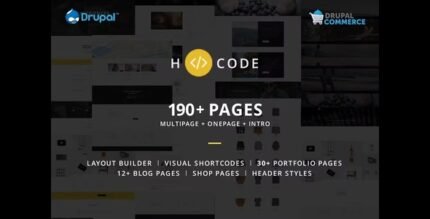 H-code - Multipurpose Commerce Drupal theme