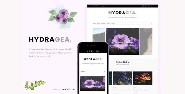 Hydragea -Responsive Tumblr Theme Hydragea -Responsive Tumblr Theme