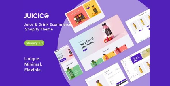 Juicico - Juice & Drink Ecommerce Shopify Theme Juicico - Juice & Drink Ecommerce Shopify Theme