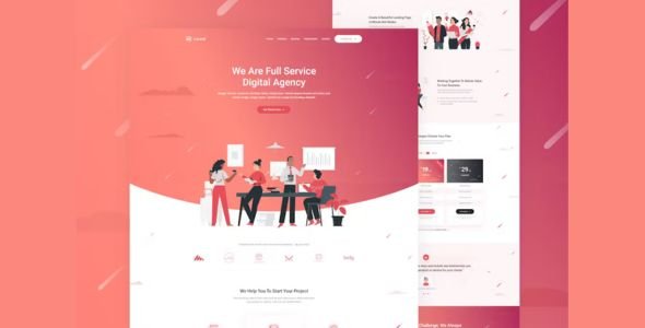 LeLand - Isometric Business Unbounce Landing Page LeLand - Isometric Business Unbounce Landing Page