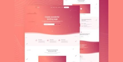 LeMeto - Isometric Business Unbounce Landing Page