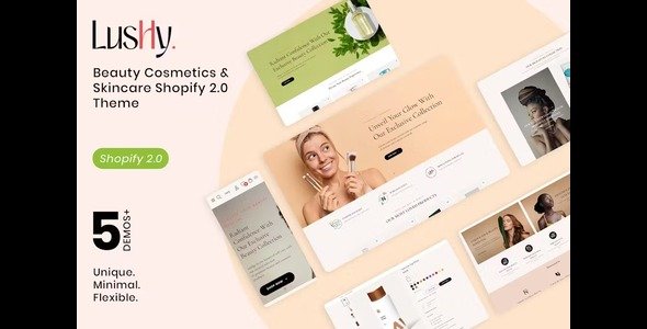 Lushy - Beauty Cosmetics & Skincare Shopify Theme (1) Lushy - Beauty Cosmetics & Skincare Shopify Theme