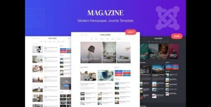 Magazine - Blog, Newspaper Joomla 4 Template