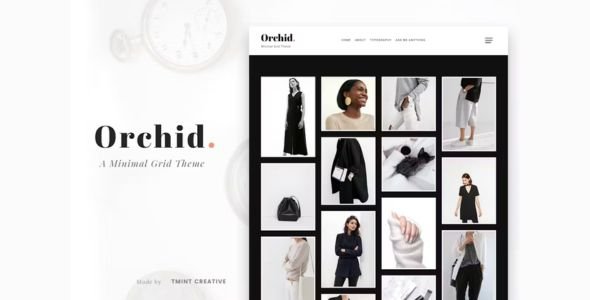 Orchid - Minimal Grid Tumblr Theme Orchid - Minimal Grid Tumblr Theme