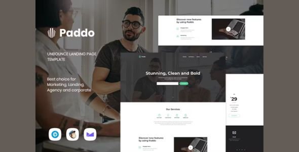 Paddo - Services Unbounce Landing Page Template Paddo - Services Unbounce Landing Page Template