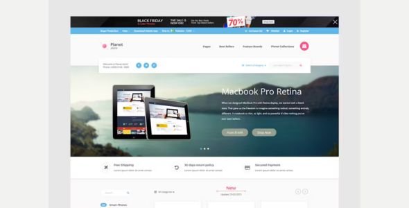 Planet Tech Store - Ecommerce Shopify Theme Planet Tech Store - Ecommerce Shopify Theme