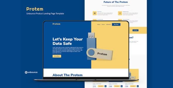 Protem — Unbounce Product Landing Page Template Protem — Unbounce Product Landing Page Template