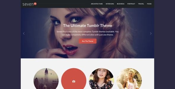 Seven Pro Tumblr Theme Seven Pro Tumblr Theme