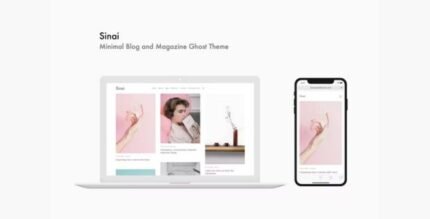 Sinai - Minimal Blog and Magazine Ghost Theme