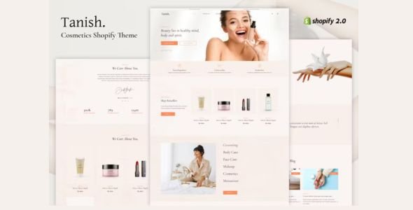 Tanish - Beauty Store Shopify Theme Tanish - Beauty Store Shopify Theme
