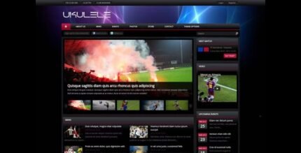 Ukulele - Sport Club Drupal Theme